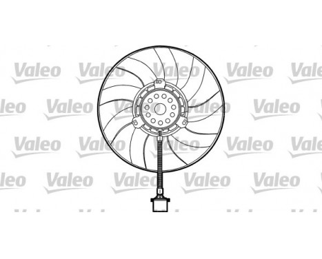 Fan, radiator 698373 Valeo