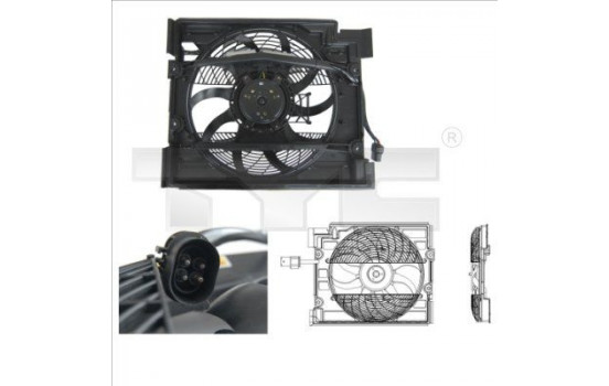 Fan, radiator 803-0006 TYC