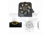 Fan, radiator 804-0002 TYC