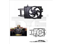 Fan, radiator 809-0006 TYC
