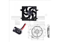 Fan, radiator 810-0014 TYC