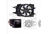 Fan, radiator 810-0018 TYC