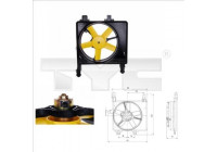 Fan, radiator 810-0030 TYC