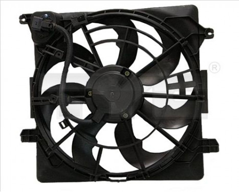 Fan, radiator 817-0009 TYC, Image 2