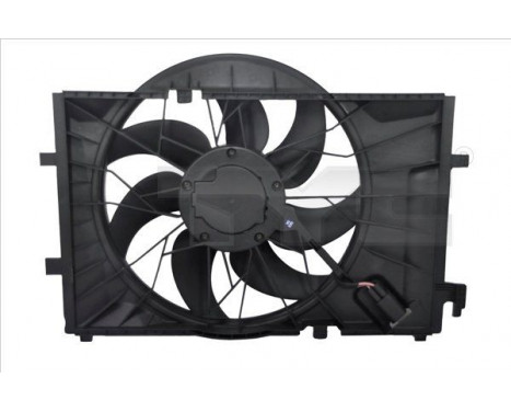 Fan, radiator 821-0015 TYC, Image 2