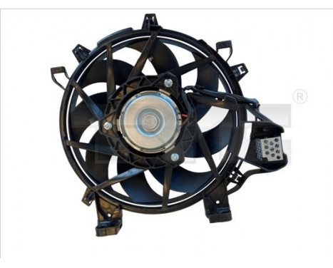 Fan, radiator 825-0041 TYC, Image 2