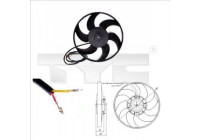 Fan, radiator 826-0002 TYC