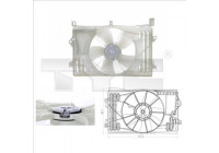 Fan, radiator 836-0013 TYC