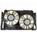 Fan, radiator 836-0016 TYC