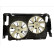 Fan, radiator 836-0016 TYC, Thumbnail 2