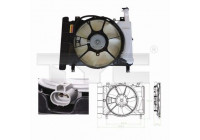 Fan, radiator 836-0018 TYC