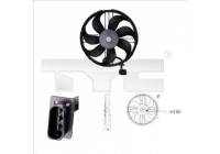 Fan, radiator 837-0018 TYC