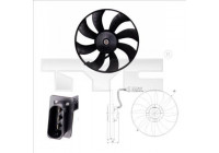 Fan, radiator 837-0021 TYC