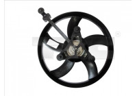 Fan, radiator 837-0045 TYC