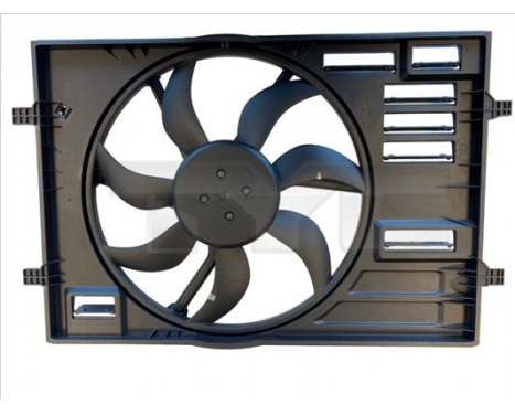 Fan, radiator 837-0055 TYC, Image 2