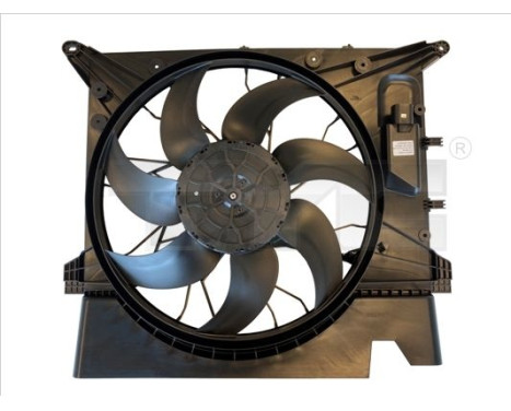 Fan, radiator 838-0010 TYC, Image 2