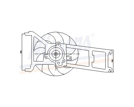 Fan, radiator 85023 Nissens, Image 6