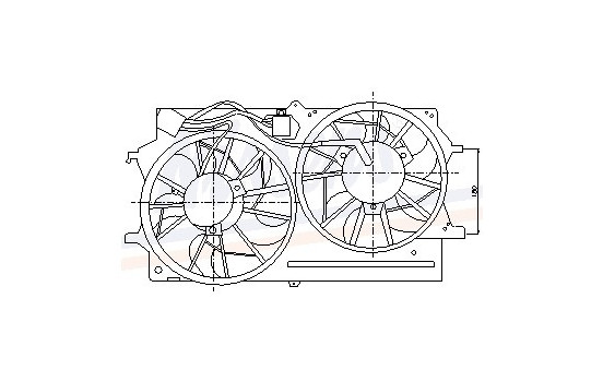 Fan, radiator 85214 Nissens, Image 6