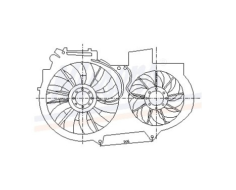 Fan, radiator 85247 Nissens, Image 5