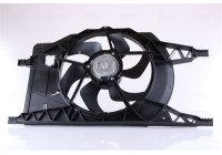 Fan, radiator 85257 Nissens