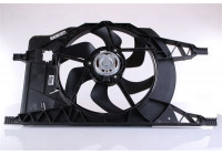 Fan, radiator 85258 Nissens