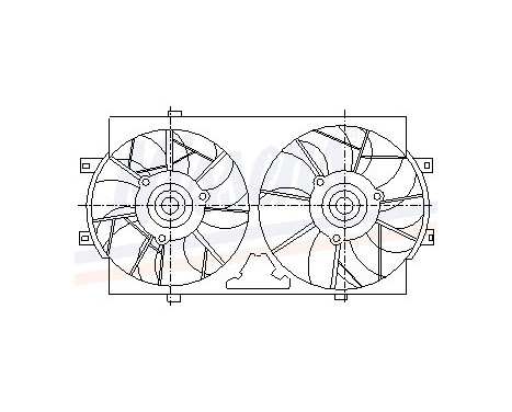 Fan, radiator 85388 Nissens, Image 7