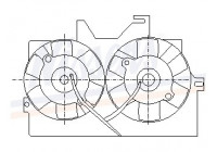 Fan, radiator 85425 Nissens