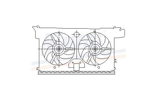 Fan, radiator 85513 Nissens, Image 7