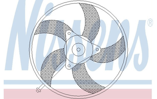 Fan, radiator 85544 Nissens, Image 7