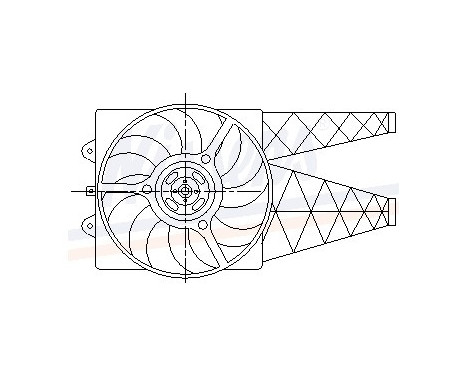 Fan, radiator 85569 Nissens, Image 6