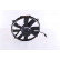 Fan, radiator 85701 Nissens