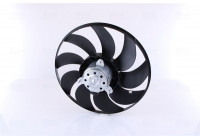 Fan, radiator 85704 Nissens
