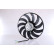 Fan, radiator 85743 Nissens