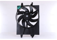 Fan, radiator 85767 Nissens