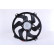 Fan, radiator 85790 Nissens