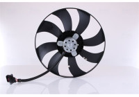 Fan, radiator 85796 Nissens