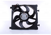 Fan, radiator 85869 Nissens