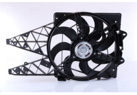 Fan, radiator 85881 Nissens