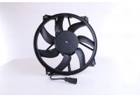 Fan, radiator 85886 Nissens