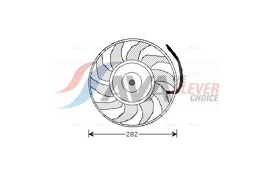 Fan, radiator AI7502 Ava Quality Cooling