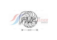 Fan, radiator AI7509 Ava Quality Cooling