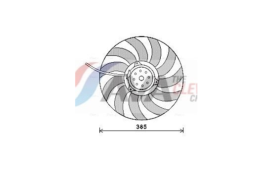 Fan, radiator AI7514 Ava Quality Cooling
