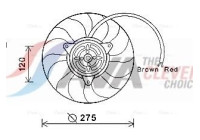 Fan, radiator AI7515 Ava Quality Cooling