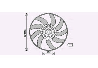 Fan, radiator AI7519 Ava Quality Cooling