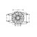 Fan, radiator AL7505 Ava Quality Cooling
