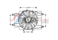 Fan, radiator AL7506 Ava Quality Cooling