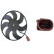 Fan, radiator BEHR CFF 188 000S Mahle, Thumbnail 2