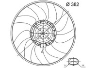 Fan, radiator BEHR CFF 32 000S Mahle