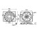 Fan, radiator BEHR CFF 336 000S Mahle, Thumbnail 2