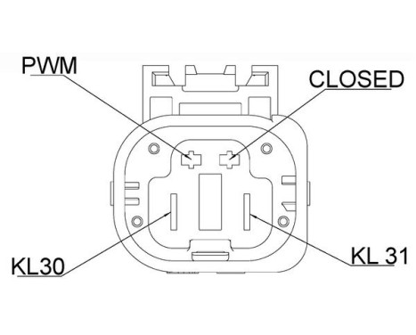 Fan, radiator BEHR *** PREMIUM LINE *** CFF 403 000P Mahle, Image 3